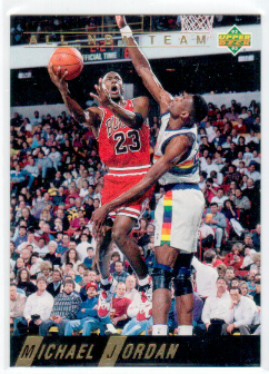 1989 Fleer Michael Jordan Basketball Sticker Card 3 Psa Graded 9