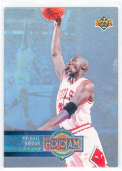 Medicinsk hellig nå 1993-94 Upper Deck Michael Jordan Holojam Basketball Card #H4 - Chicago  Bulls - Sports Card King