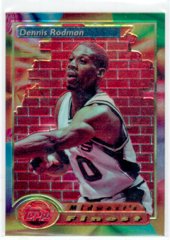 1993 94 Topps Finest Dennis Rodman Midwest S Finest Basketball