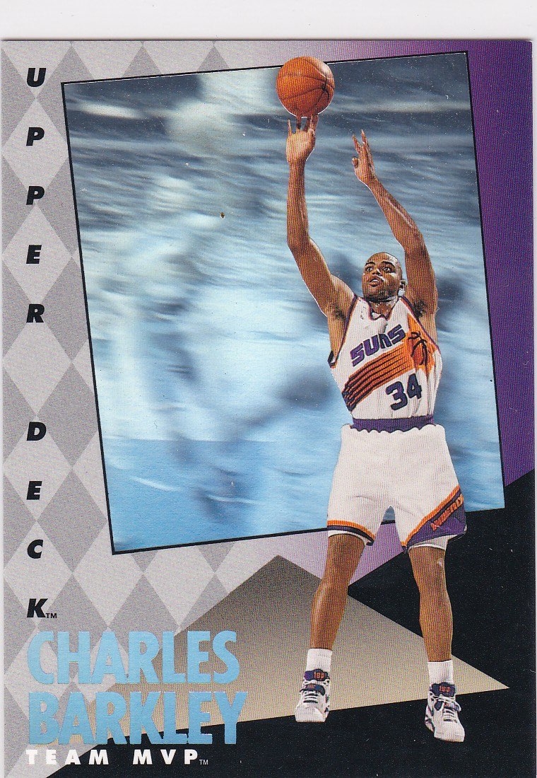 overflade Mantle velsignelse 1992-93 Upper Deck Charles Barkley Team MVP Hologram Basketball Card #21 -  Sports Card King