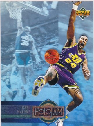 1993 94 Upper Deck Karl Malone Holojam Basketball Card H26