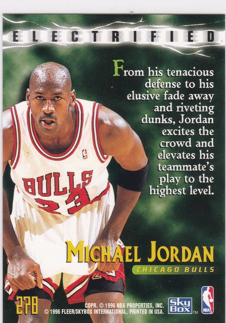 michael jordan skybox electrified