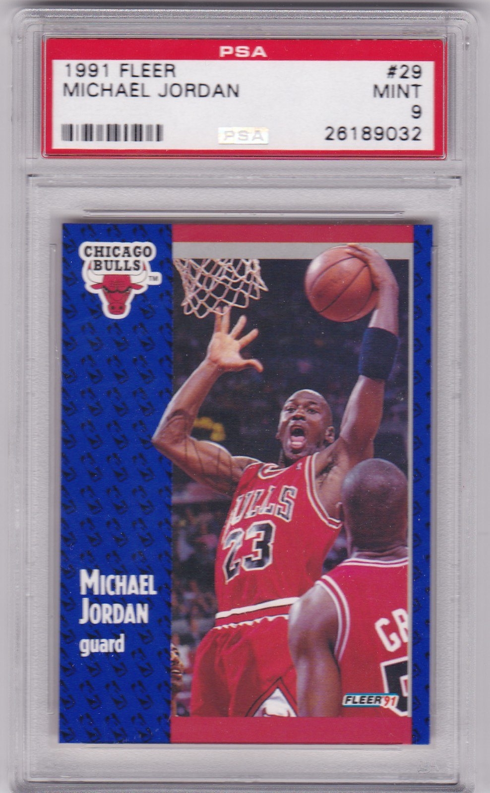 Michael Jordan 1991 Fleer #29 
