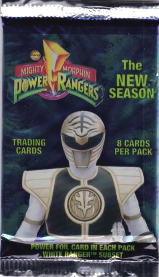 Mighty Morphin Power Rangers Series 2 JUMBO PACK Trading Cards Factory Box by Collect-A-Card 