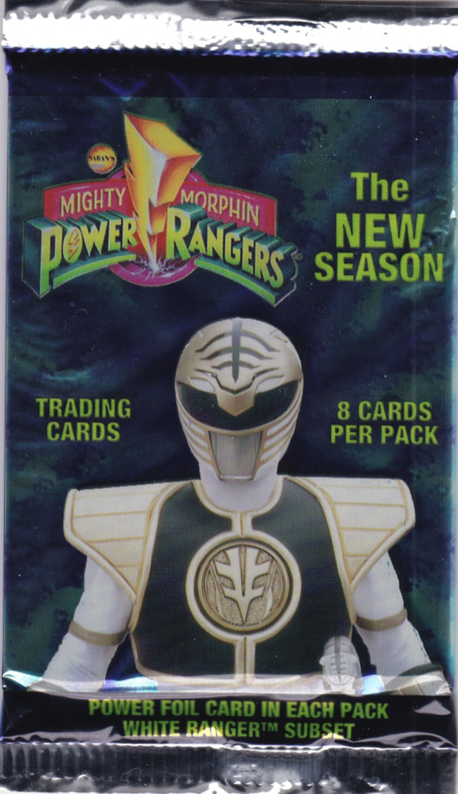 1994 Collect A Card Mighty Morphin Power Rangers Series 3 Sealed Pack Sports Card King