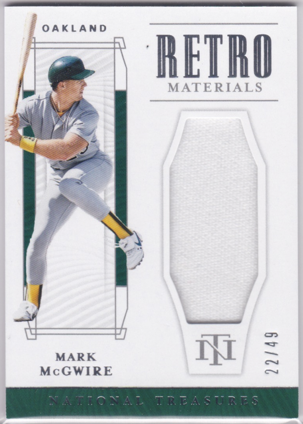 Mark Mcgwire Oakland Athletics 1989 Home Baseball Throwback 