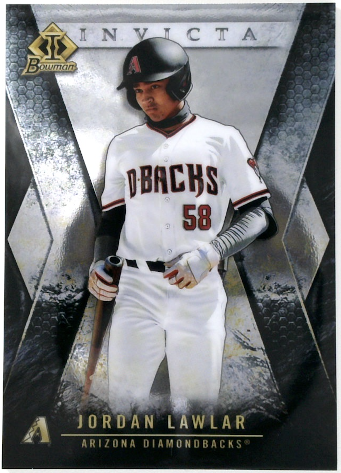 Jordan Lawlar 2021 Bowman Draft Invicta Prospect #BI-6