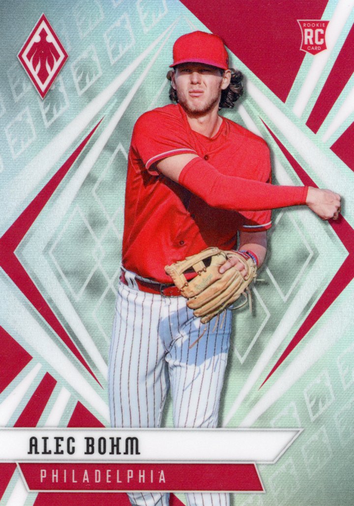 Alec Bohm Philadelphia Phillies Autographed 2021 Bowman