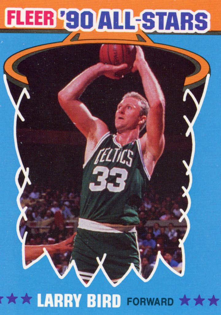 Larry Bird 1990-91 Fleer All-Star #2 - Sports Card King