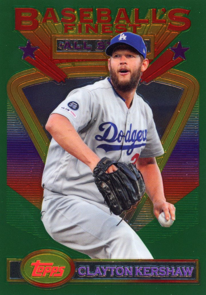 2022 Topps Clayton Kershaw Stars of the MLB Refractor Baseball