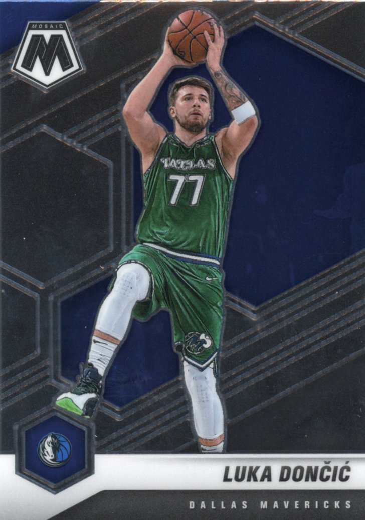 Luka Doncic 2020-21 Panini Mosaic #47 - Sports Card King