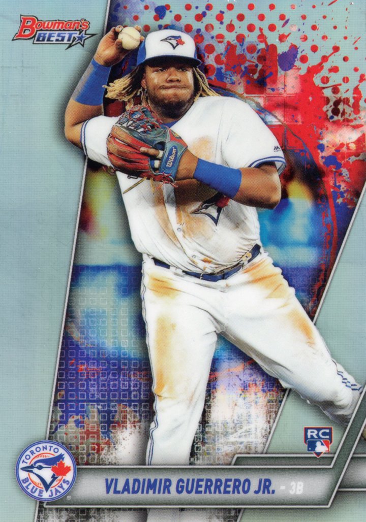 Bo Bichette Toronto Blue Jays 2020 Donruss Optic Blue & White # 3