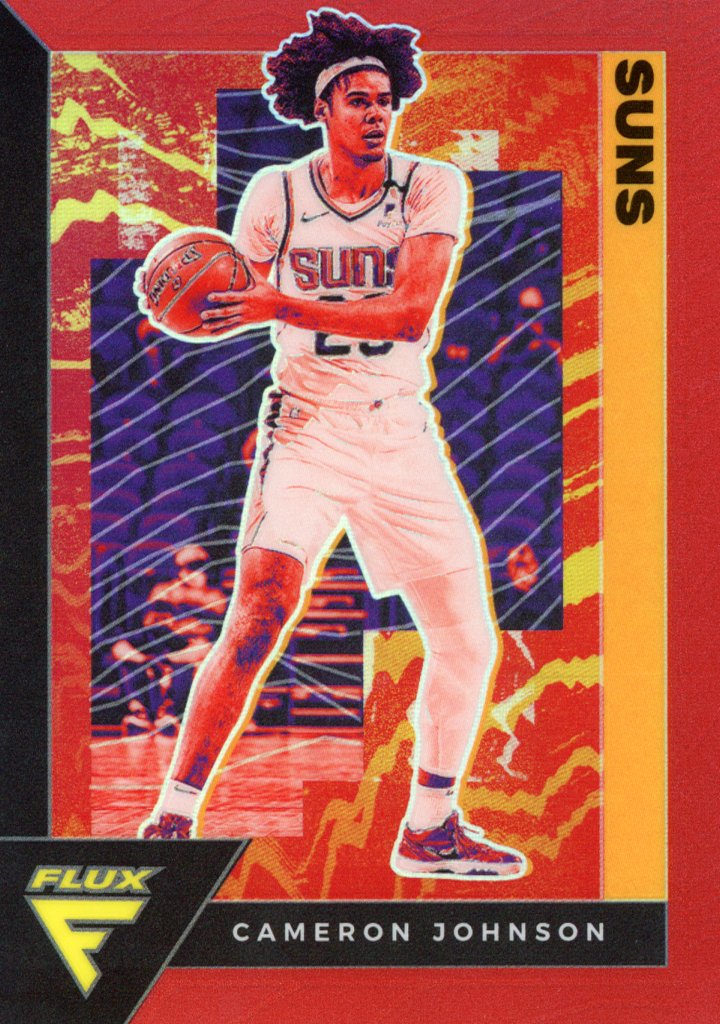  Cameron Johnson 2019-20 Panini Prizm Sensational Swatches  Orange Ice Prizm Refractor Rookie Jersey Card Phoenix Suns Brooklyn Nets :  Collectibles & Fine Art