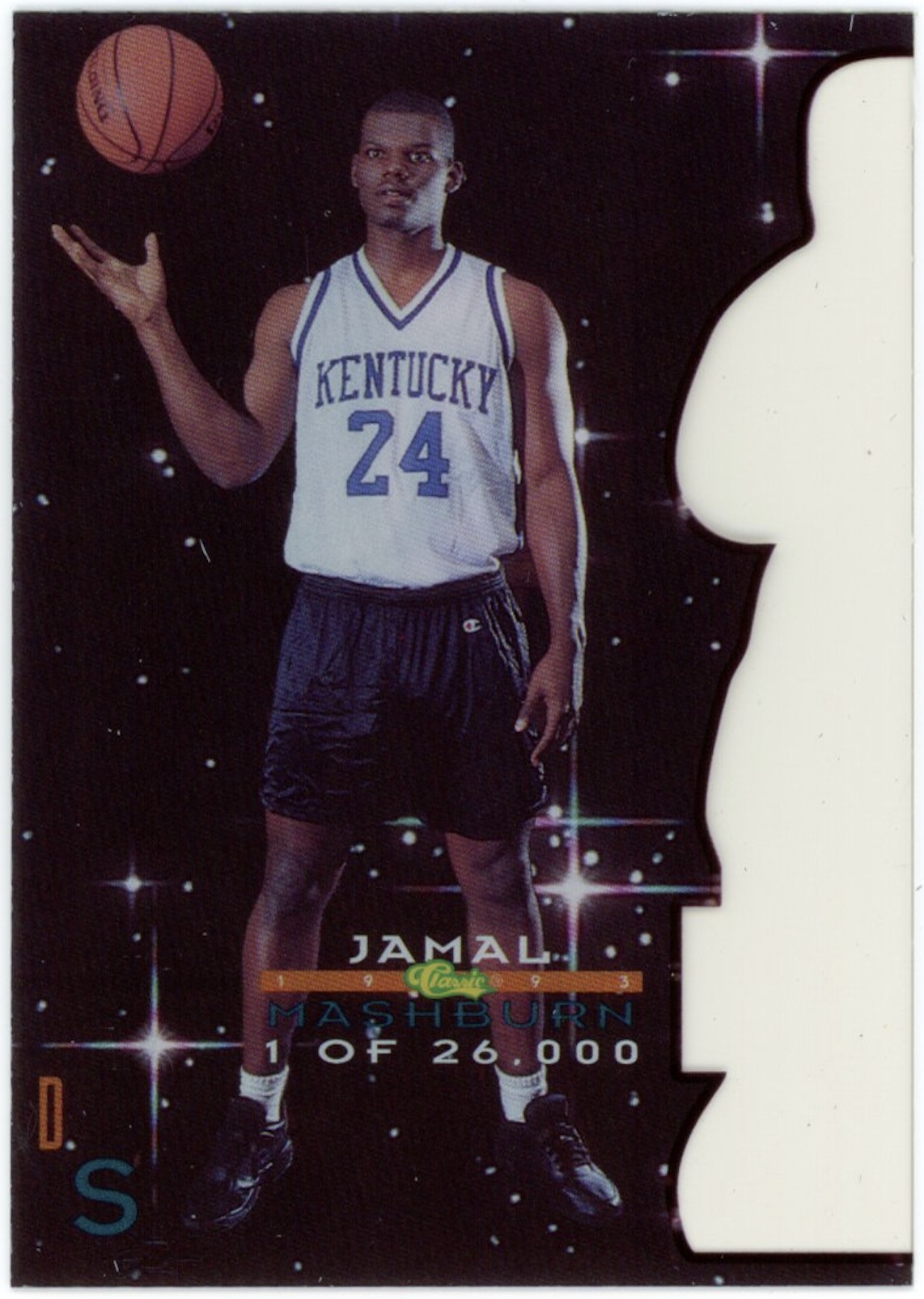 Jamal Mashburn 1993 Classic Draft Picks #AD2 Acetate Draft Stars /26000 ...