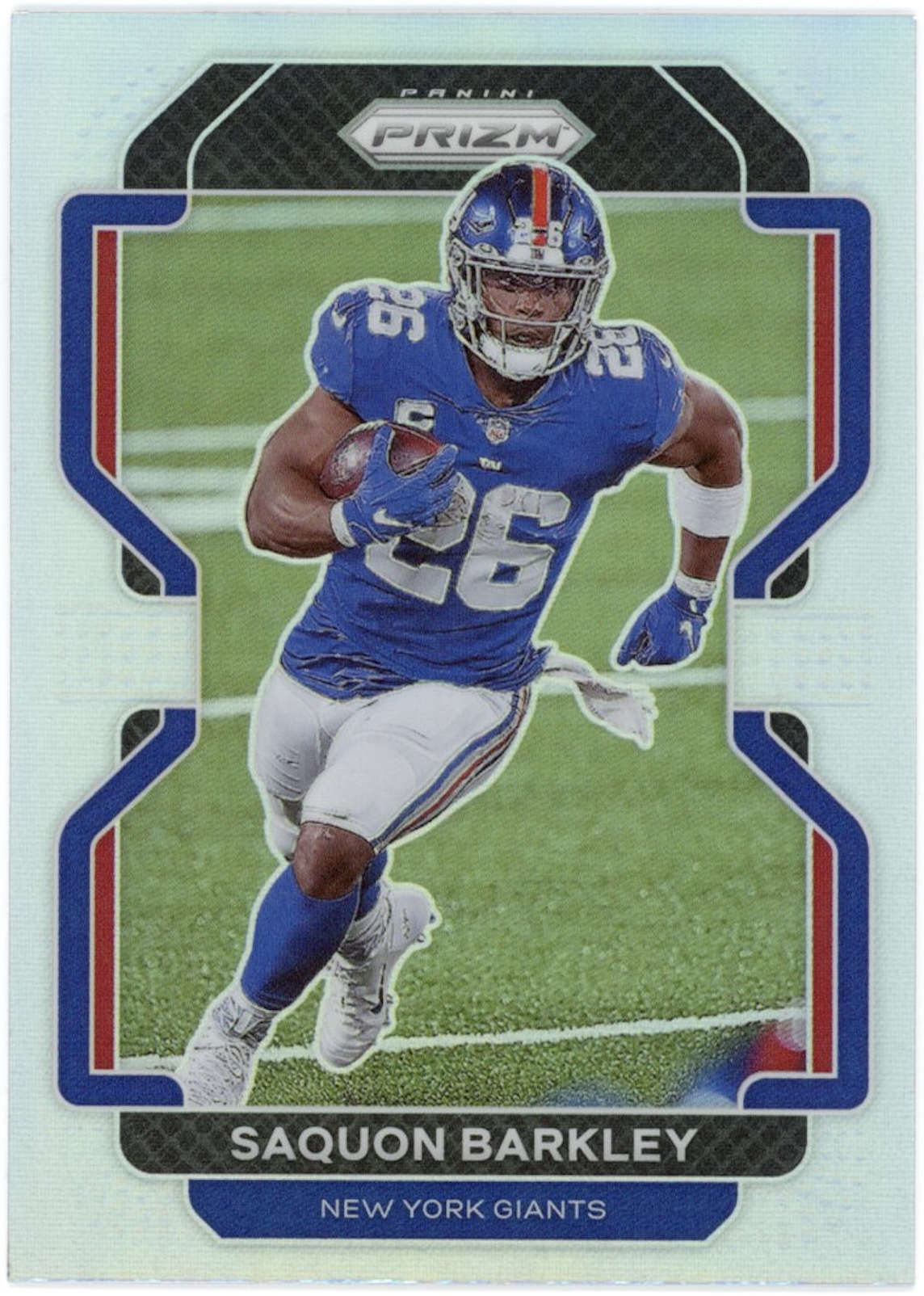 2019 Panini Select outlet Premier Level Silver Prizm Saquon Barkley #174 PSA 9 MINT